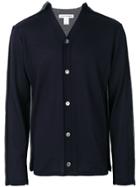 Comme Des Garçons Shirt Two-tone Cardigan - Blue