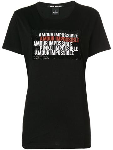 Pinko Impossible T-shirt - Black