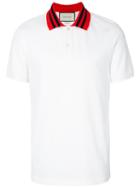 Gucci - Polo Shirt - Men - Cotton/spandex/elastane - Xl, White, Cotton/spandex/elastane