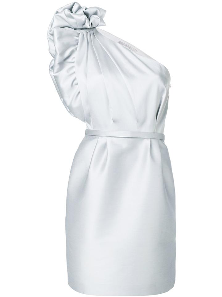 Stella Mccartney One-shoulder Dress - Grey