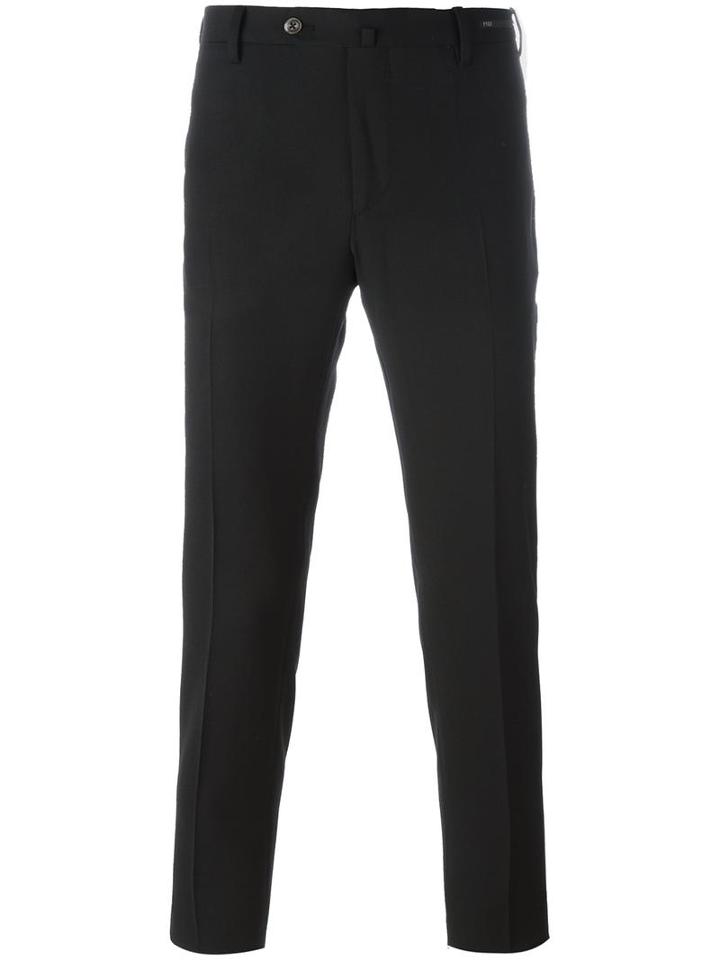 Pt01 Skinny Trousers, Men's, Size: 50, Black, Polyester/wool/spandex/elastane