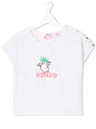 Kenzo Kids Teen Logo T-shirt - White