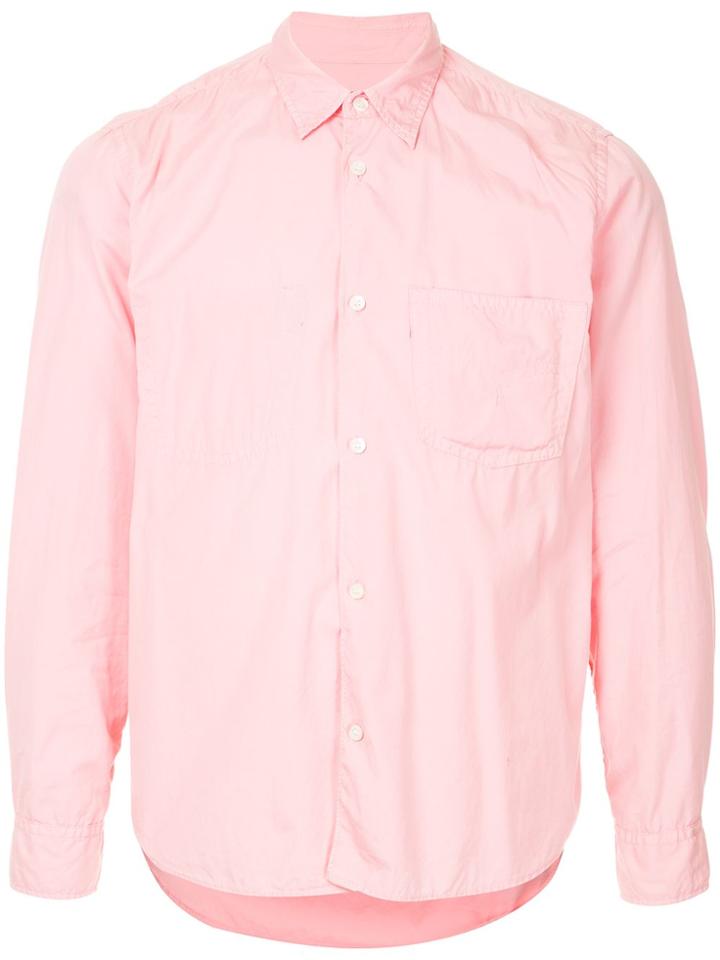 Junya Watanabe Comme Des Garçons Vintage Boxy Cropped Shirt - Pink &