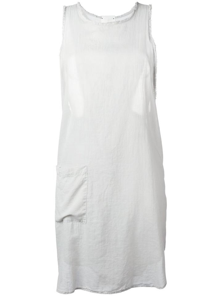 Lost & Found Rooms - Long Pocket Tank - Women - Cotton - M, Grey, Cotton