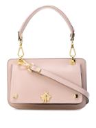 Giancarlo Petriglia Flap Crossbody Bag, Women's, Pink/purple