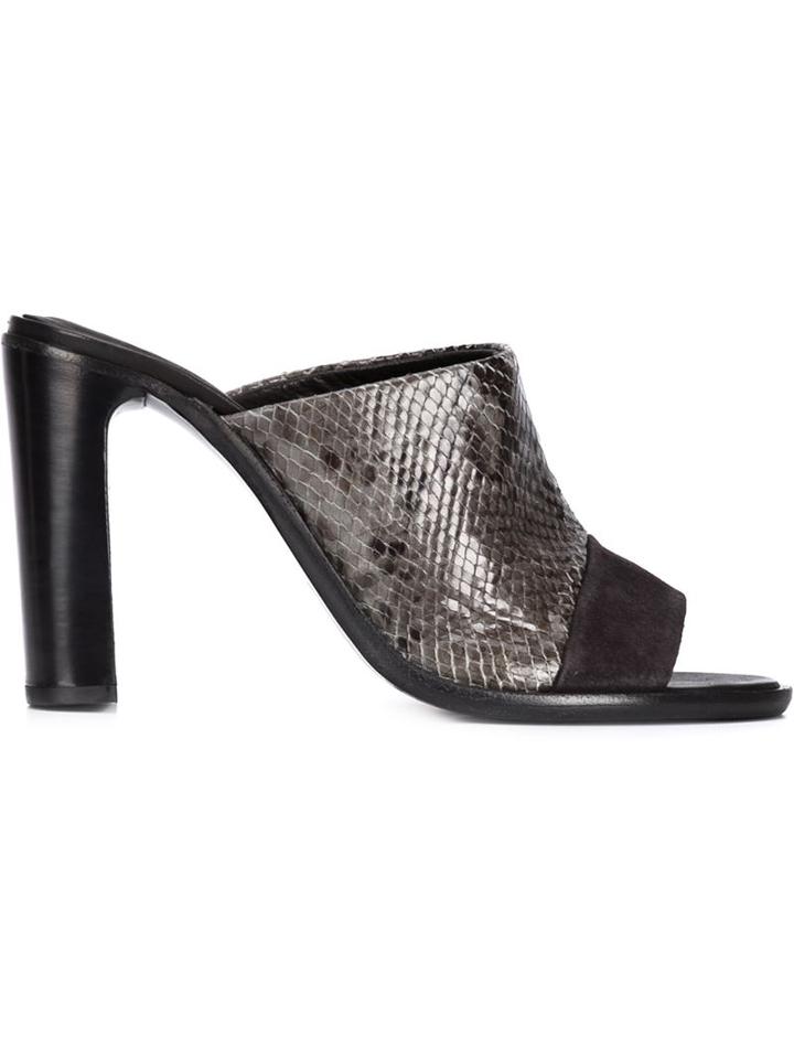 Rag & Bone Python Effect Mules