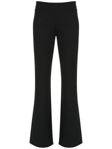 Track & Field Flared Track Pants - Black