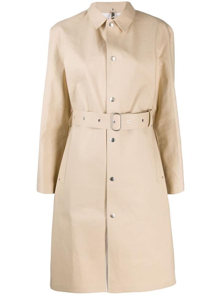 Jil Sander X Mackintosh Belted Trench Coat - Neutrals