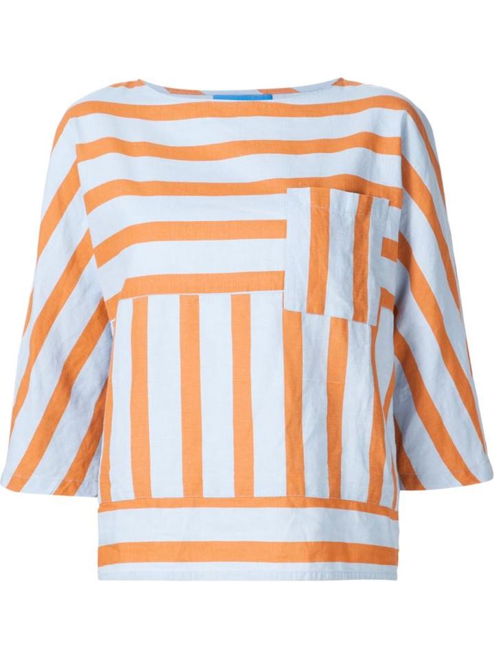 Mih Jeans Striped Top