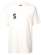 Stussy Logo Print T-shirt - Neutrals