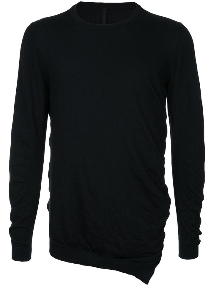 Forme D'expression Twisted Knit Jumper - Black