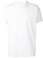 Prada Contrast Stripe T-shirt, Men's, Size: Large, White, Cotton/spandex/elastane