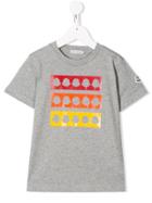 Moncler Kids Logo T-shirt - Grey