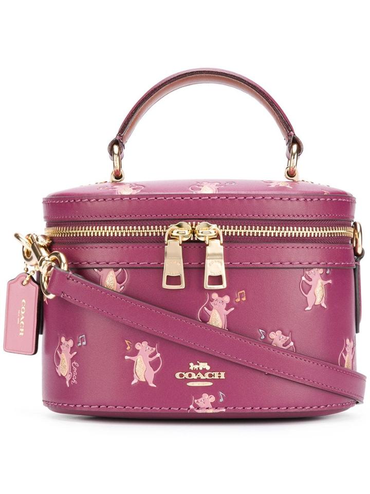 Coach Trail Bucket Bag - Purple
