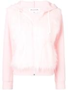 Comme Des Garçons Girl Faux Fur Hoodie - Pink