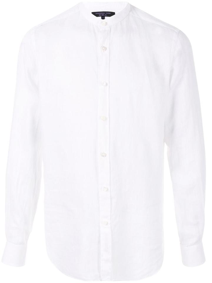 Shanghai Tang Linen Shirt - White