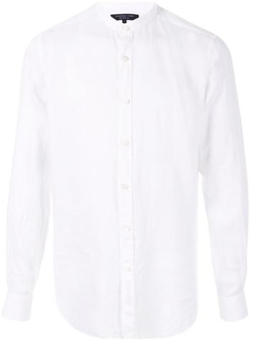Shanghai Tang Linen Shirt - White