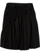 Comme Des Garcons Noir Kei Ninomiya Gathered Detail Skirt
