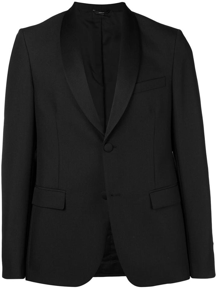 Fendi Shawl Lapel Blazer - Black