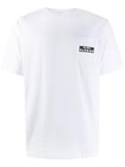 Paterson. Geometric Printed T-shirt - White