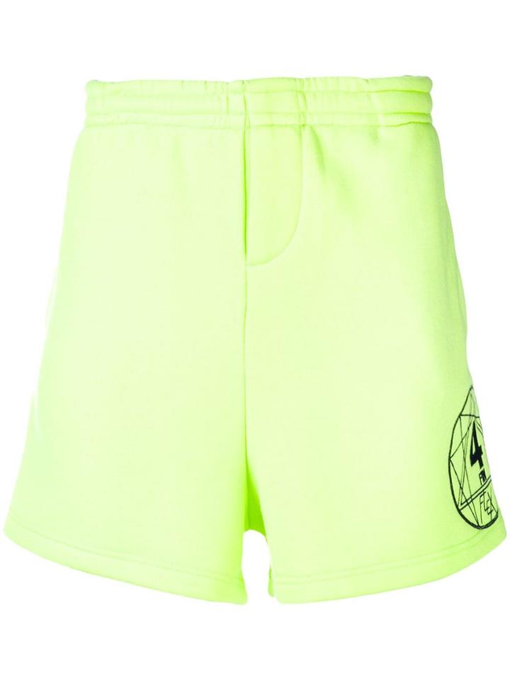 Ex Infinitas Flex Track Shorts - Yellow