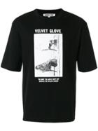 Mcq Alexander Mcqueen Velvet Glove T-shirt - Black