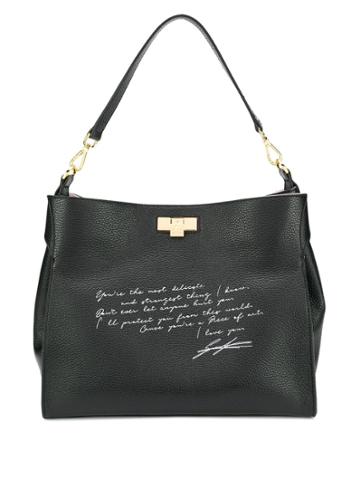 Giancarlo Petriglia Love Letter Tote Bag - Black