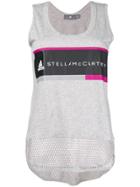 Adidas By Stella Mccartney Logo Tank Top - Grey