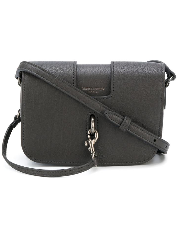 Saint Laurent Charlotte Cross-body Bag - Grey