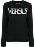 Versus Printed Logo Sweatshirt - Black