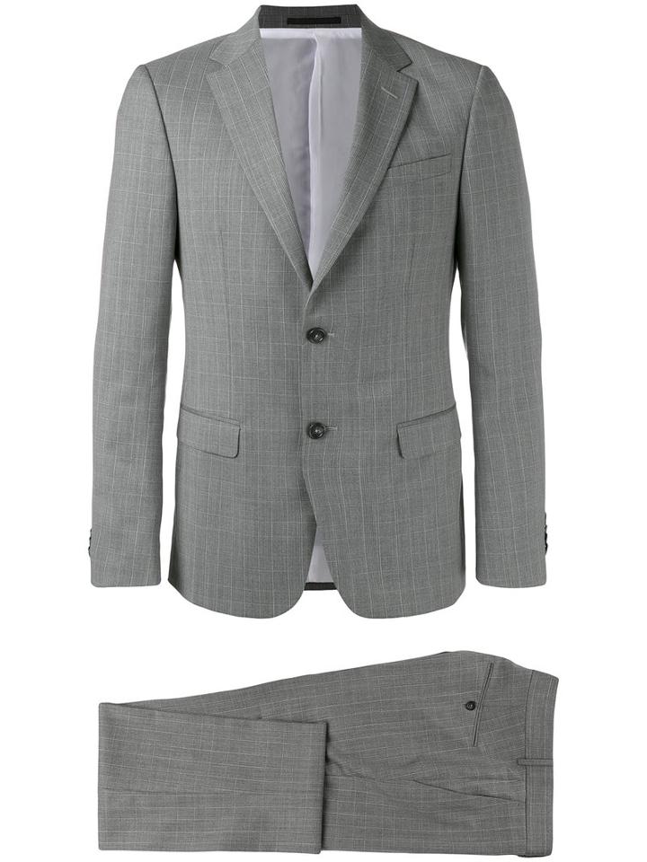 Z Zegna - Single Breasted Suit - Men - Cupro/wool - 52, Grey, Cupro/wool