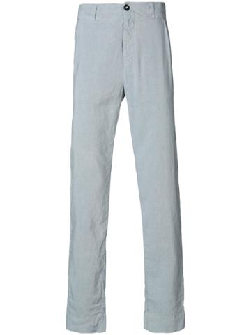 Hannes Roether Straight Trousers - Blue