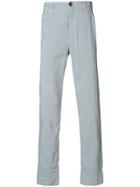 Hannes Roether Straight Trousers - Blue