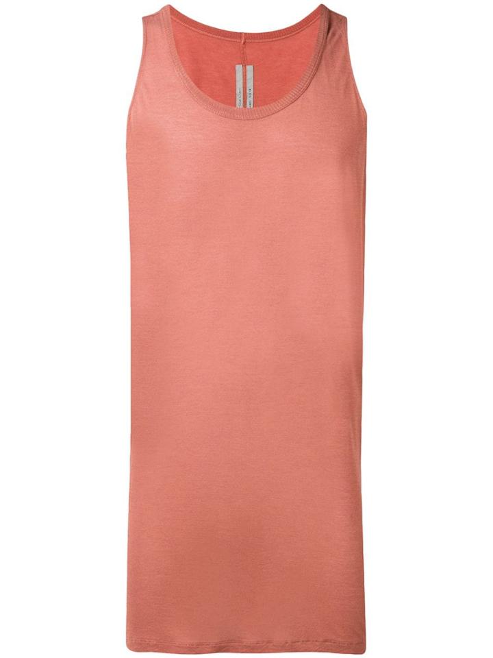Rick Owens Loose Fit Tank Top - Brown