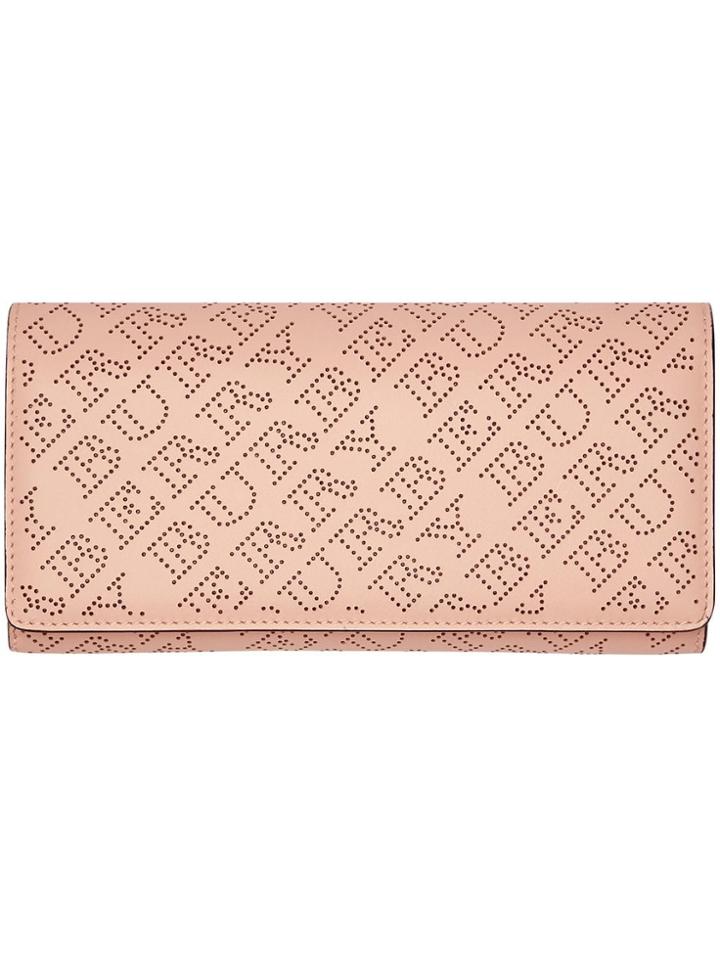 Burberry Perforated Clutch - Pink & Purple