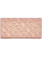 Burberry Perforated Clutch - Pink & Purple