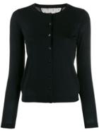 Red Valentino Knitted Cardigan - Black