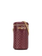 Gucci Quilted Leather Belt Bag - Red