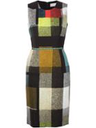 Preen By Thornton Bregazzi Fitted Checked Dress
