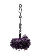Bottega Veneta Pom Pom Bag Charm - Purple