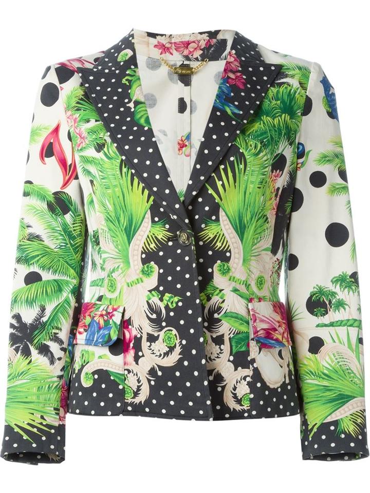 Versace Vintage Botanic Print Jacket