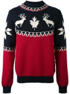 Dsquared2 - Intarsia Knit - Men - Polyamide/wool/alpaca - M, Blue, Polyamide/wool/alpaca