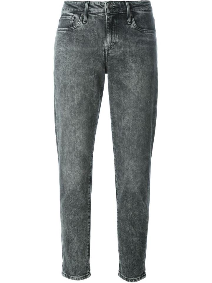 Levi S: Made & Crafted Marker Boyfriend Jeans, Women's, Size: 27, Grey, Cotton/spandex/elastane