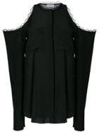 Sonia Rykiel Oversized Cut-out Blouse - Black