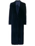 Giuliva Heritage Collection Velvet Coat - Blue