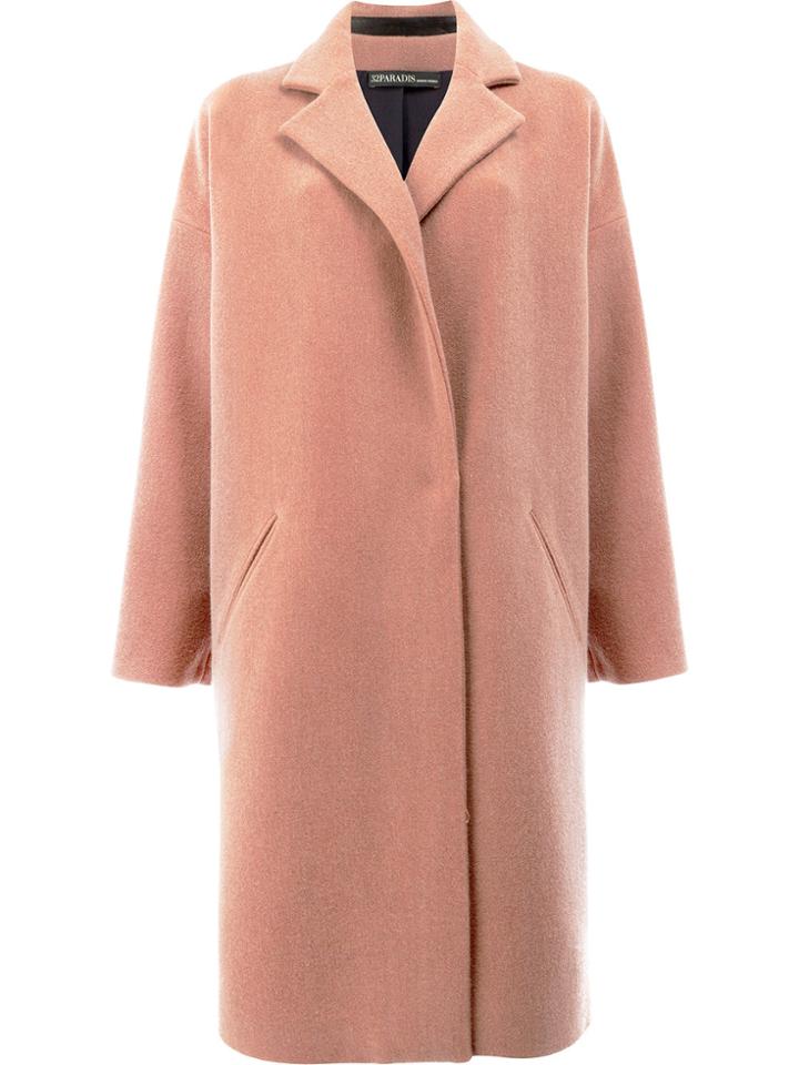 32 Paradis Sprung Frères Oversized Coat - Pink & Purple