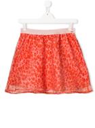 Kenzo Kids Teen Leopard Print Short Skirt - Pink