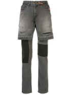Maison Mihara Yasuhiro Overlayered Shorts-trousers - Grey