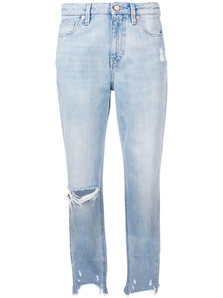 Pt01 Tina Distressed Jeans - Blue
