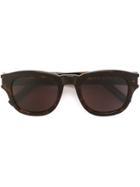 Saint Laurent Eyewear 'bold' Sunglasses - Brown